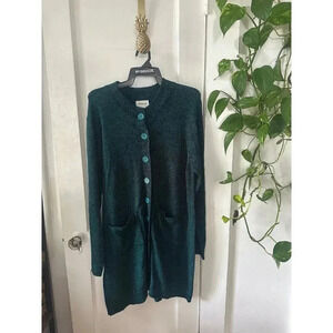 CW Classic Women’s size 1x-large blue cardigan